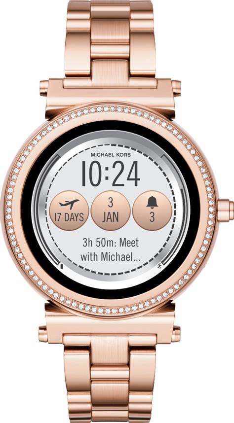 ebay michael kors access sofie smartwatch|Michael Kors access touchscreen smartwatch.